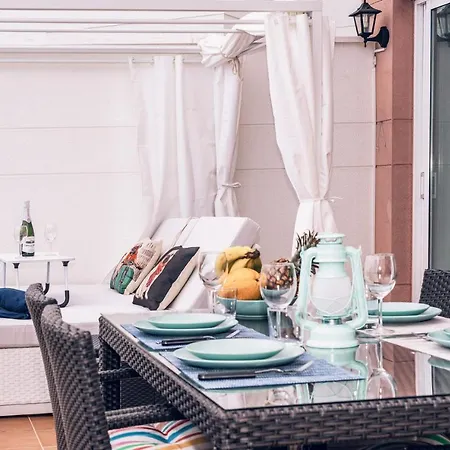 Luxury Penthouse 105m2,bali Bed,heated Pool,sunset Apartment *