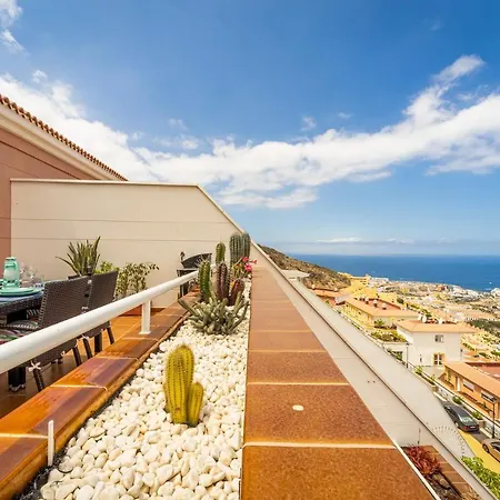 Apartment Luxury Penthouse 105m2,bali Bed,heated Pool,sunset Costa Adeje (Tenerife)